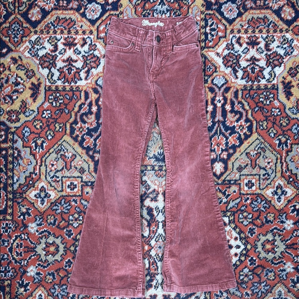 Wrangler girls flare Jeans - Dusty Rose